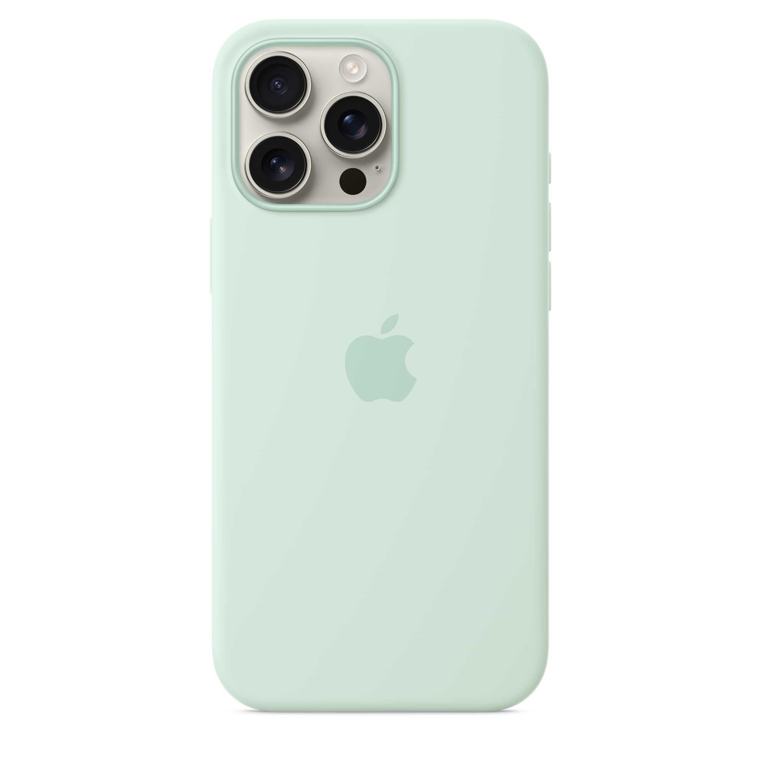 Foto 4 pulgar | Funda De Silicona Para Apple Iphone 16 Pro Max Con Magsafe Aquamarine - Venta Internacional.