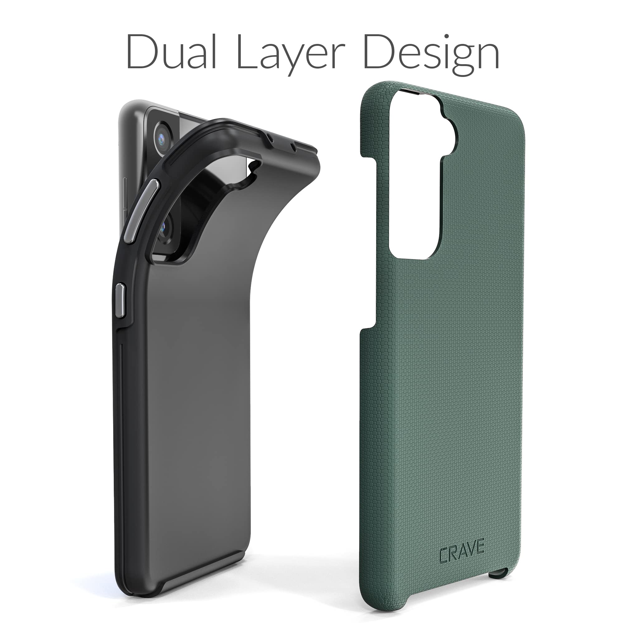 Foto 5 pulgar | Funda De Teléfono Crave Dual Guard Para Samsung Galaxy S21 5g De 6.2 Pulgadas - Venta Internacional.