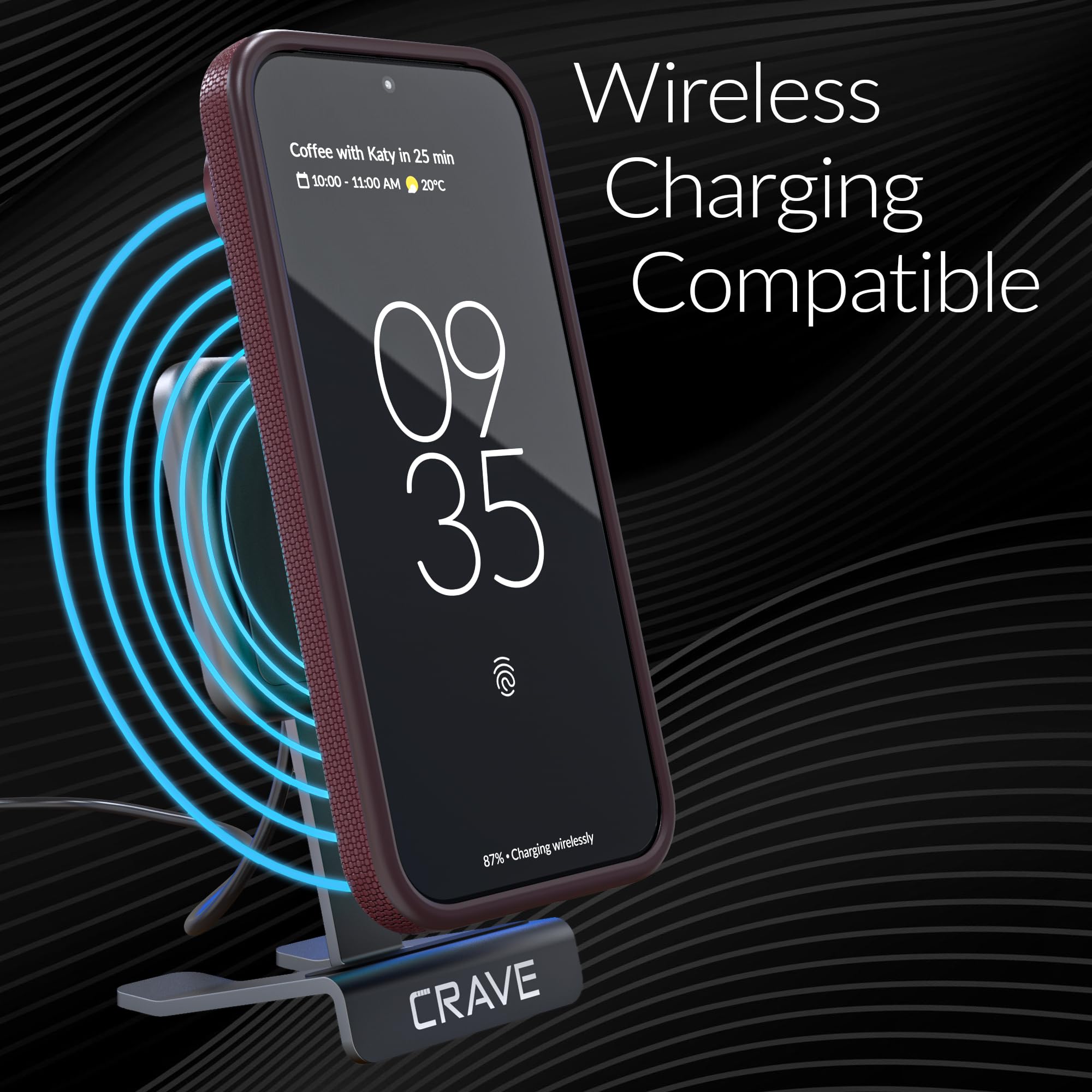 Foto 7 pulgar | Funda De Teléfono Crave Dual Guard Para Google Pixel 9 Y 9 Pro - Berry - Venta Internacional.