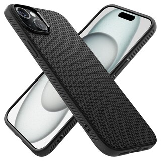Foto 1 | Funda Spigen Liquid Air Para Iphone 15 (2023), Color Negro Mate - Venta Internacional.