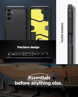 Foto 7 | Funda Spigen Tough Armor Para Galaxy A16 5g Con Soporte, Color Negro - Venta Internacional.