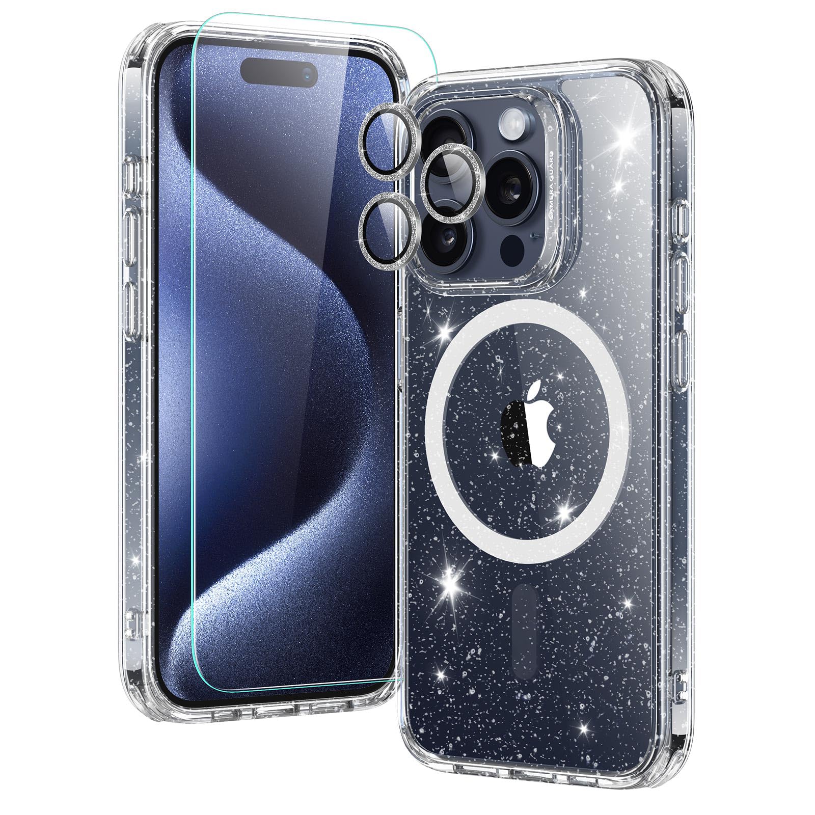 Foto 2 pulgar | Set De Fundas Esr Para Iphone 15 Pro Max Con Protector De Pantalla Y Lente - Venta Internacional.