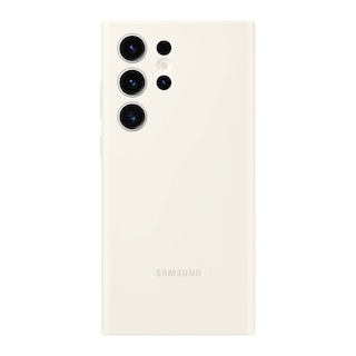 Foto 1 | Funda Para Teléfono Samsung Galaxy S23 Ultra Silicone Cream - Venta Internacional.