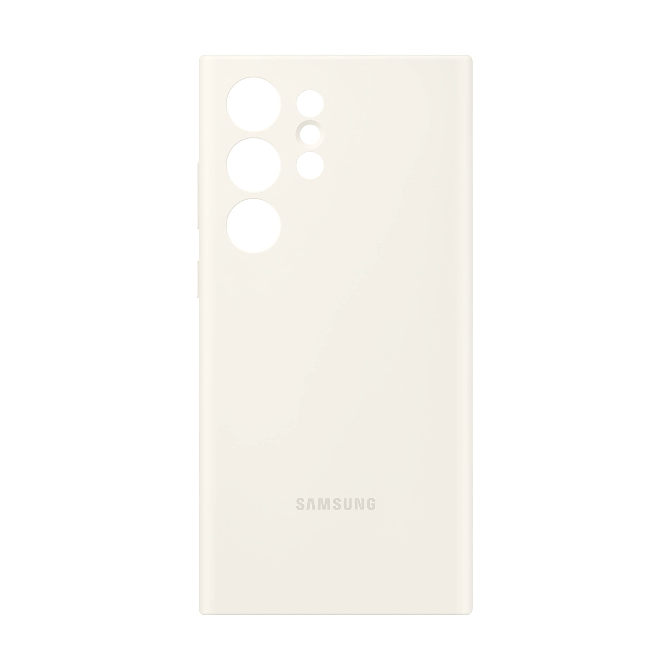 Foto 6 pulgar | Funda Para Teléfono Samsung Galaxy S23 Ultra Silicone Cream - Venta Internacional.