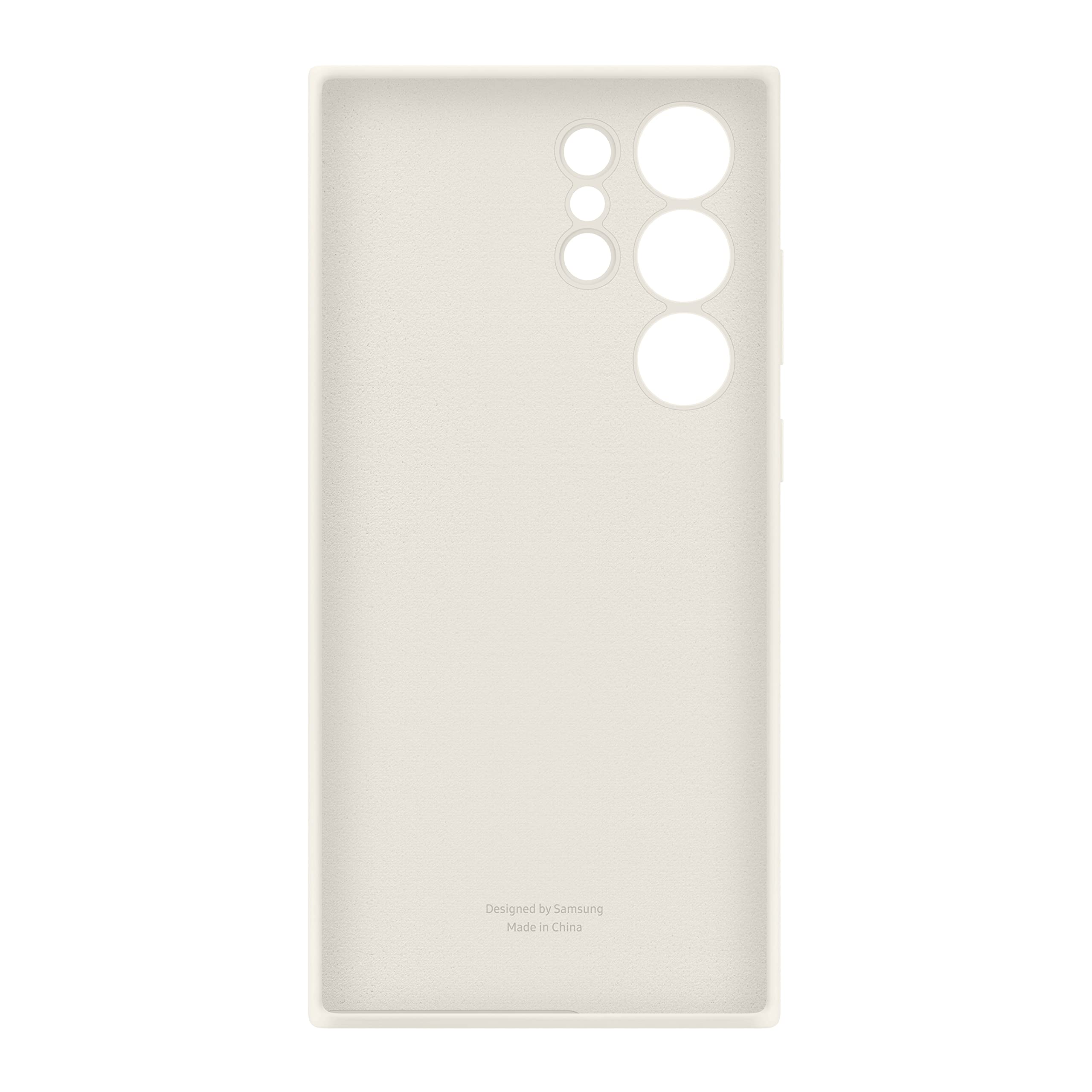 Foto 7 pulgar | Funda Para Teléfono Samsung Galaxy S23 Ultra Silicone Cream - Venta Internacional.