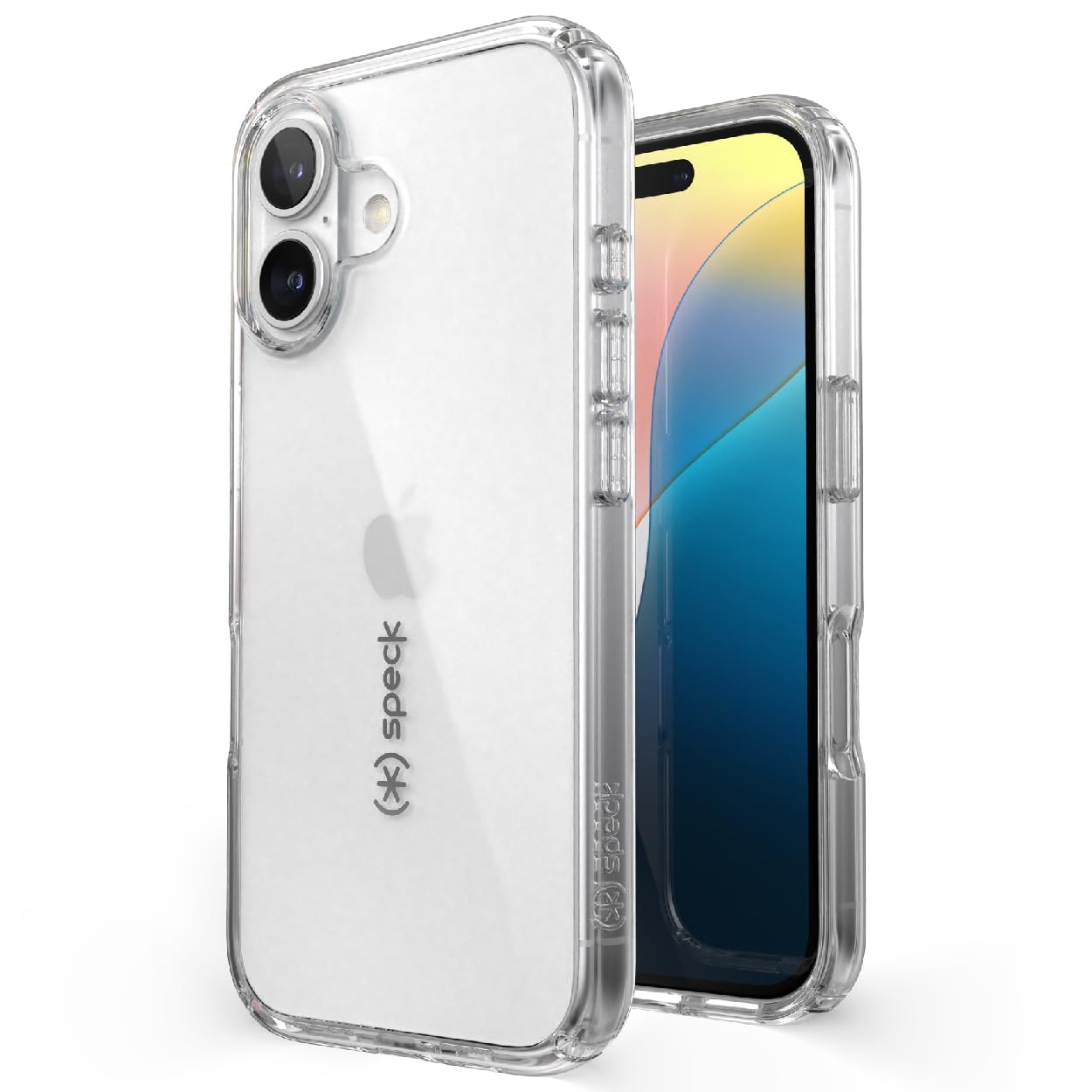 Funda De Teléfono Speck Clear Gemshell Grip Para Iphone 16 - Venta Internacional.