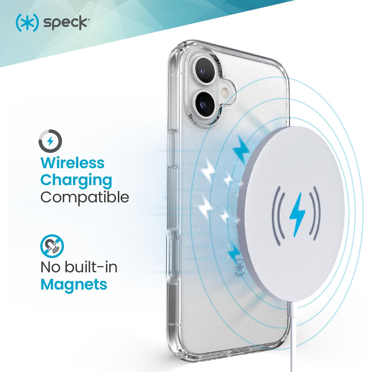 Foto 6 pulgar | Funda De Teléfono Speck Clear Gemshell Grip Para Iphone 16 - Venta Internacional.