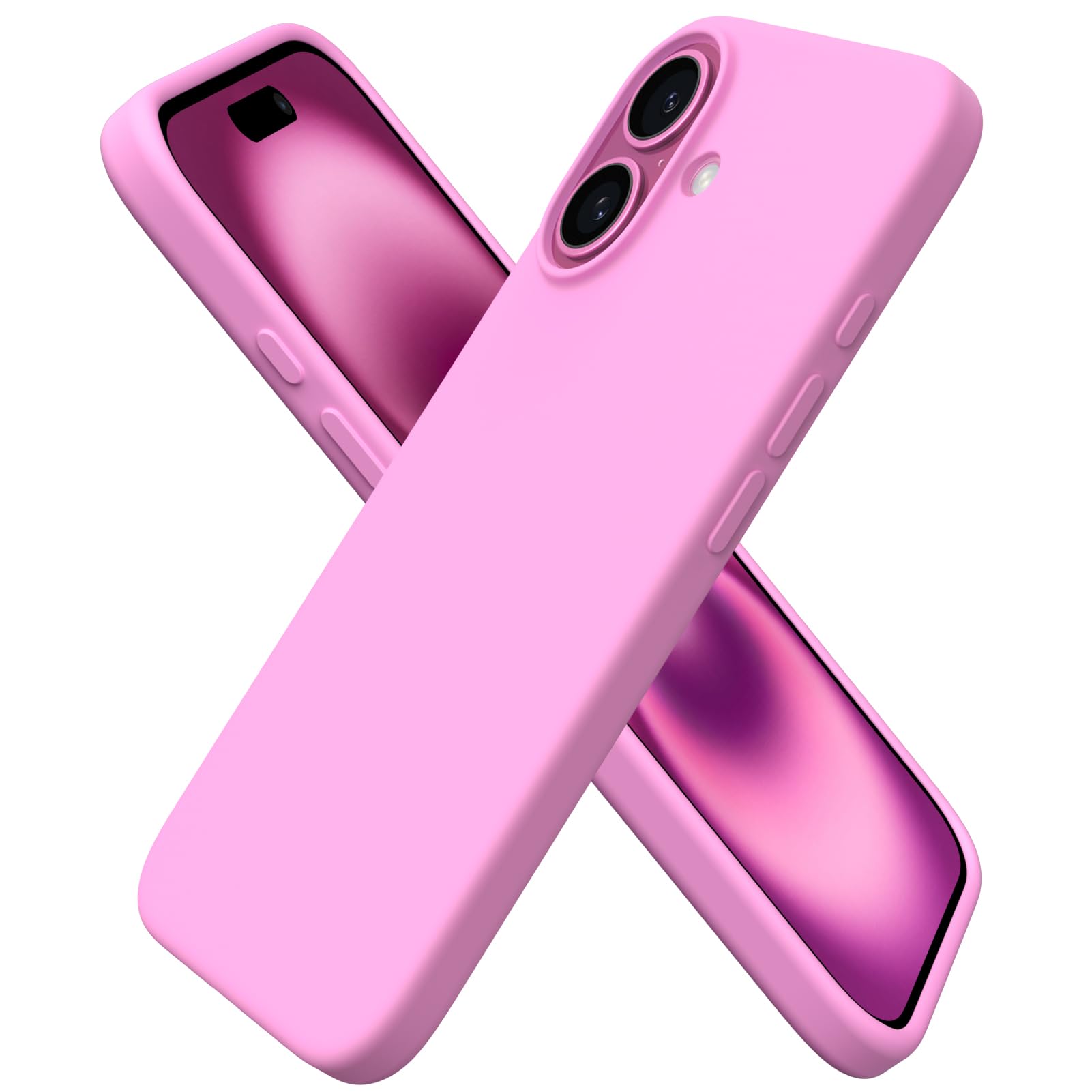 Foto 1 | Funda De Teléfono Ornarto Compatible Con Iphone 16 6.1 - Cherry - Venta Internacional.