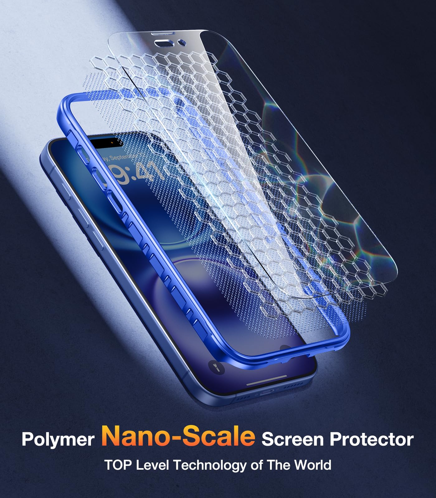 Foto 8 pulgar | Funda Para Teléfono Diaclara Diseñada Para Iphone 16 6.1 (ultramar), Color Azul - Venta Internacional.