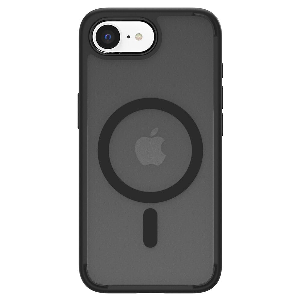 Foto 5 pulgar | Funda Spigen Ultra Hybrid Magfit Para Iphone 16e Frost, Color Negro - Venta Internacional.