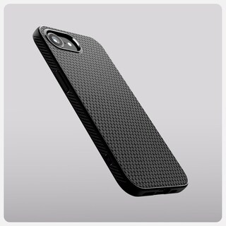 Foto 7 | Funda Spigen Liquid Air Negra Mate Para Iphone 16e - Venta Internacional.