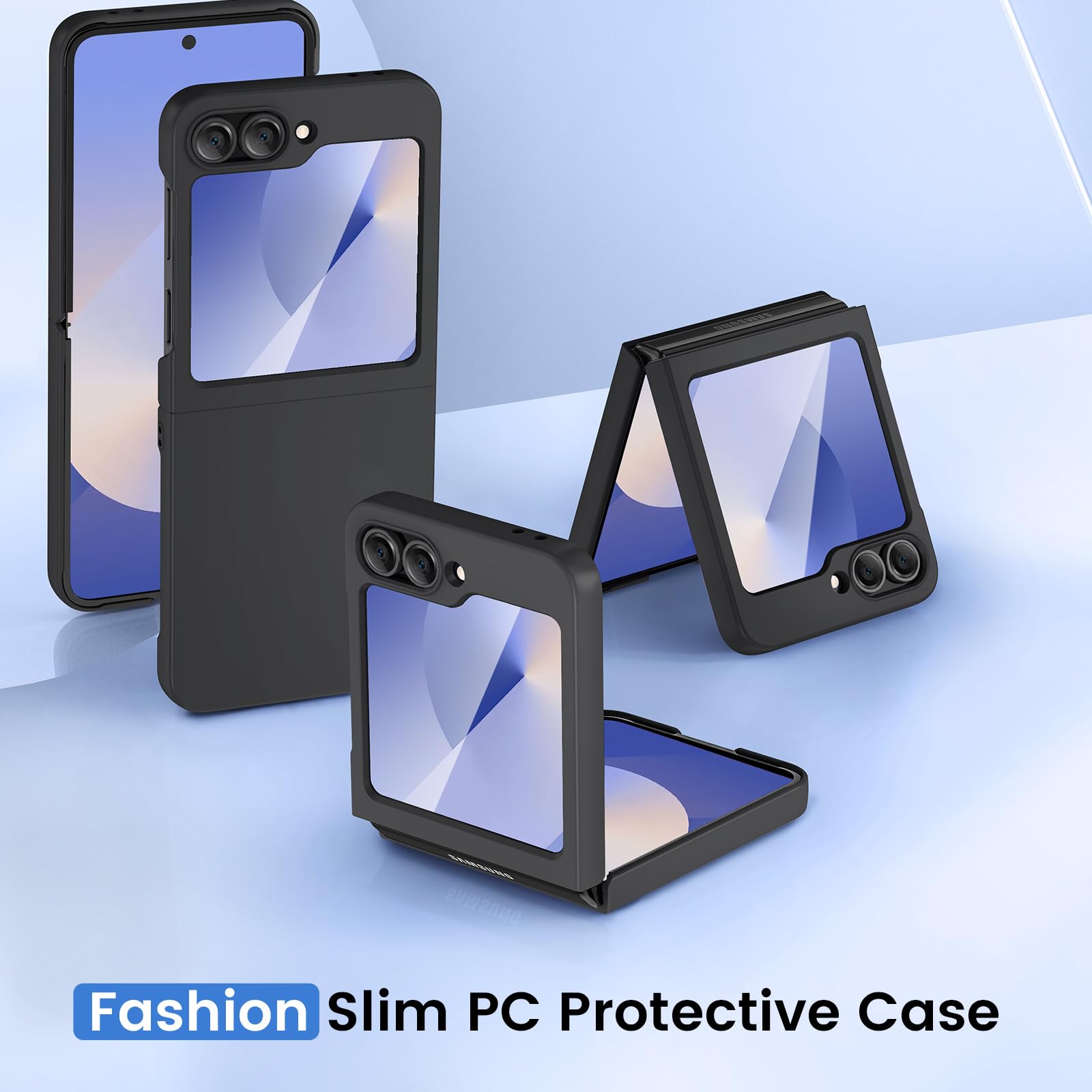 Foto 8 pulgar | Funda De Teléfono Ruky Para Samsung Galaxy Z Flip 6 Negra - Venta Internacional.