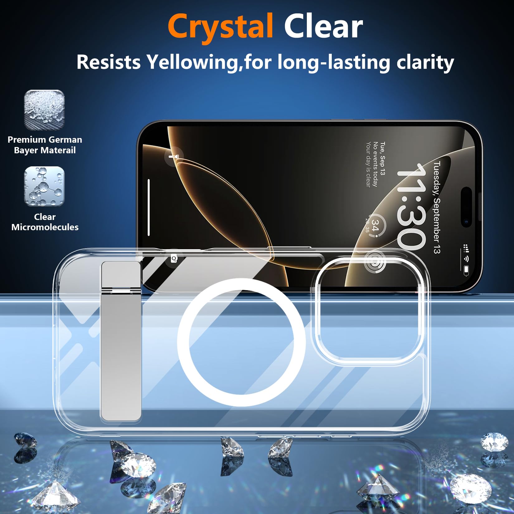 Foto 4 pulgar | Funda Spidercase Magnetic Con 2 Cristales Templados Para Iphone 16 Pro - Venta Internacional.