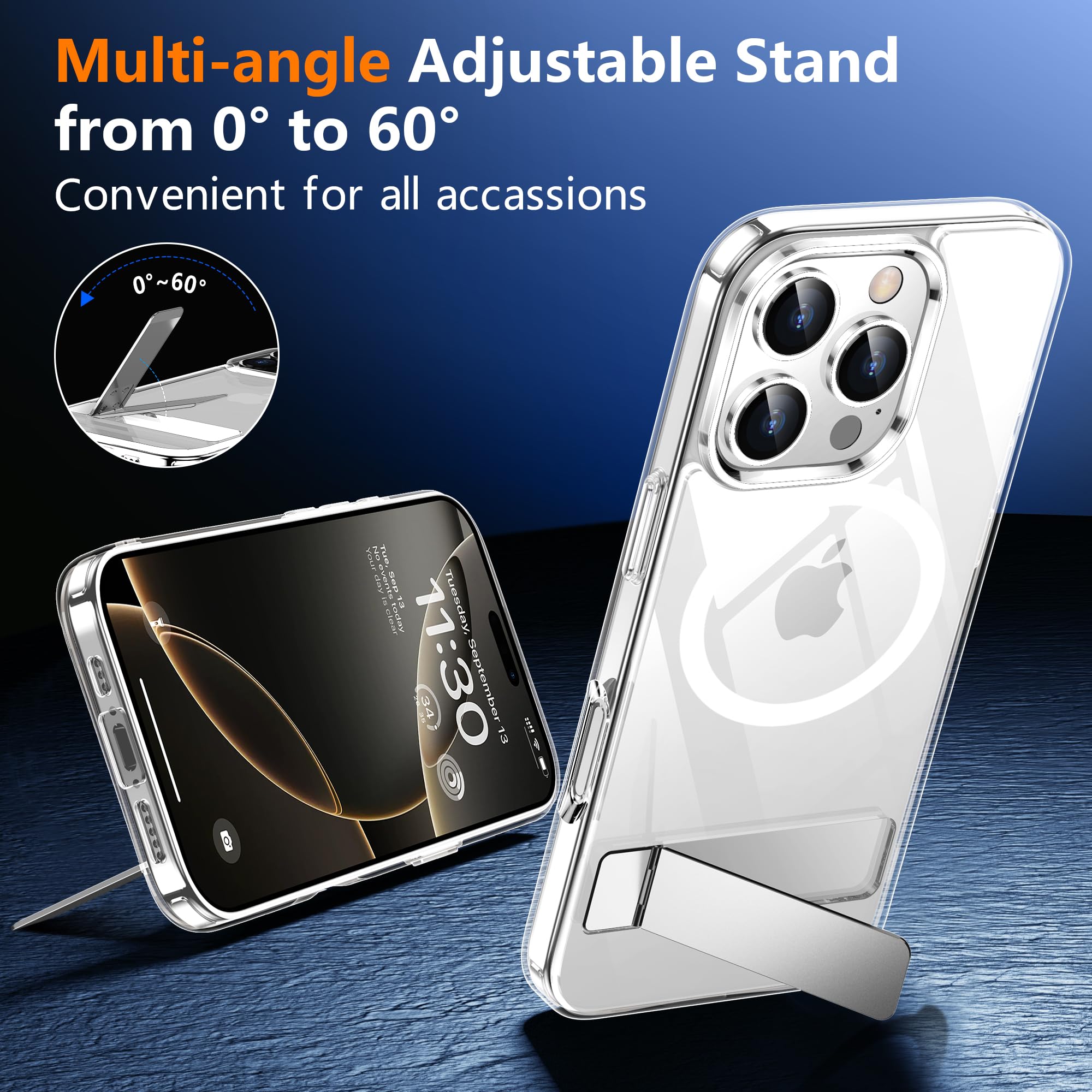 Foto 5 pulgar | Funda Spidercase Magnetic Con 2 Cristales Templados Para Iphone 16 Pro - Venta Internacional.