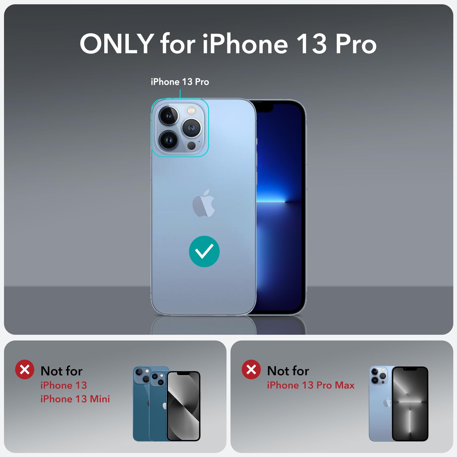 Foto 3 pulgar | Funda De Teléfono Esr Para Iphone 13 Pro Con Magsafe, A Prueba De Golpes, Resistente Al Amarilleo - Venta Internacional