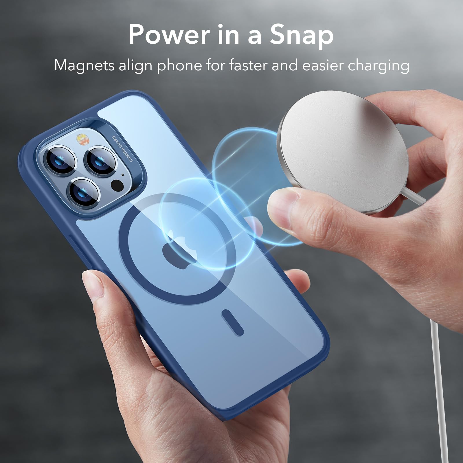 Foto 5 pulgar | Funda De Teléfono Esr Para Iphone 13 Pro Con Magsafe, A Prueba De Golpes, Resistente Al Amarilleo - Venta Internacional