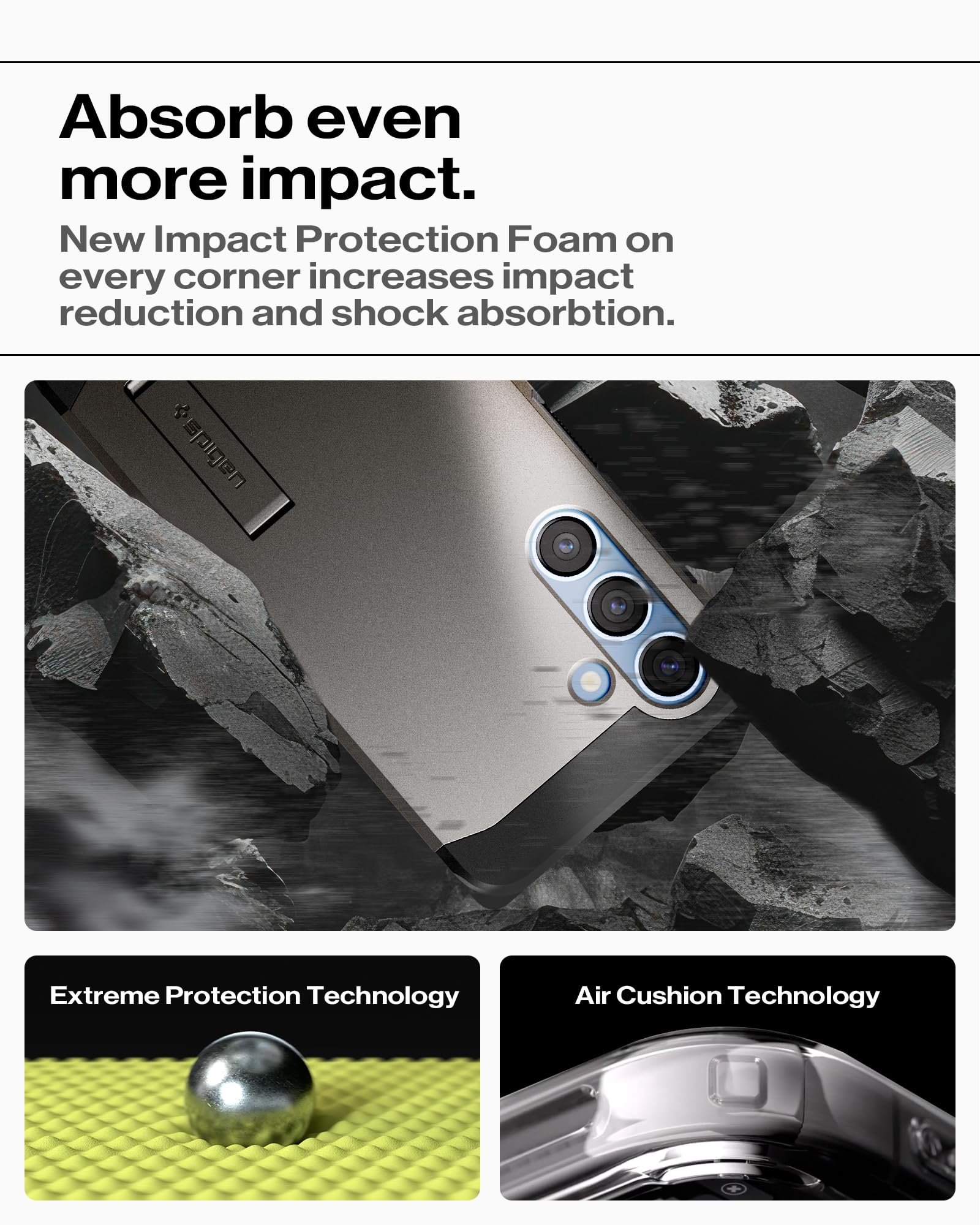 Foto 7 pulgar | Funda Spigen Tough Armor (ai) Magfit Para Samsung Galaxy S25+ - Venta Internacional.