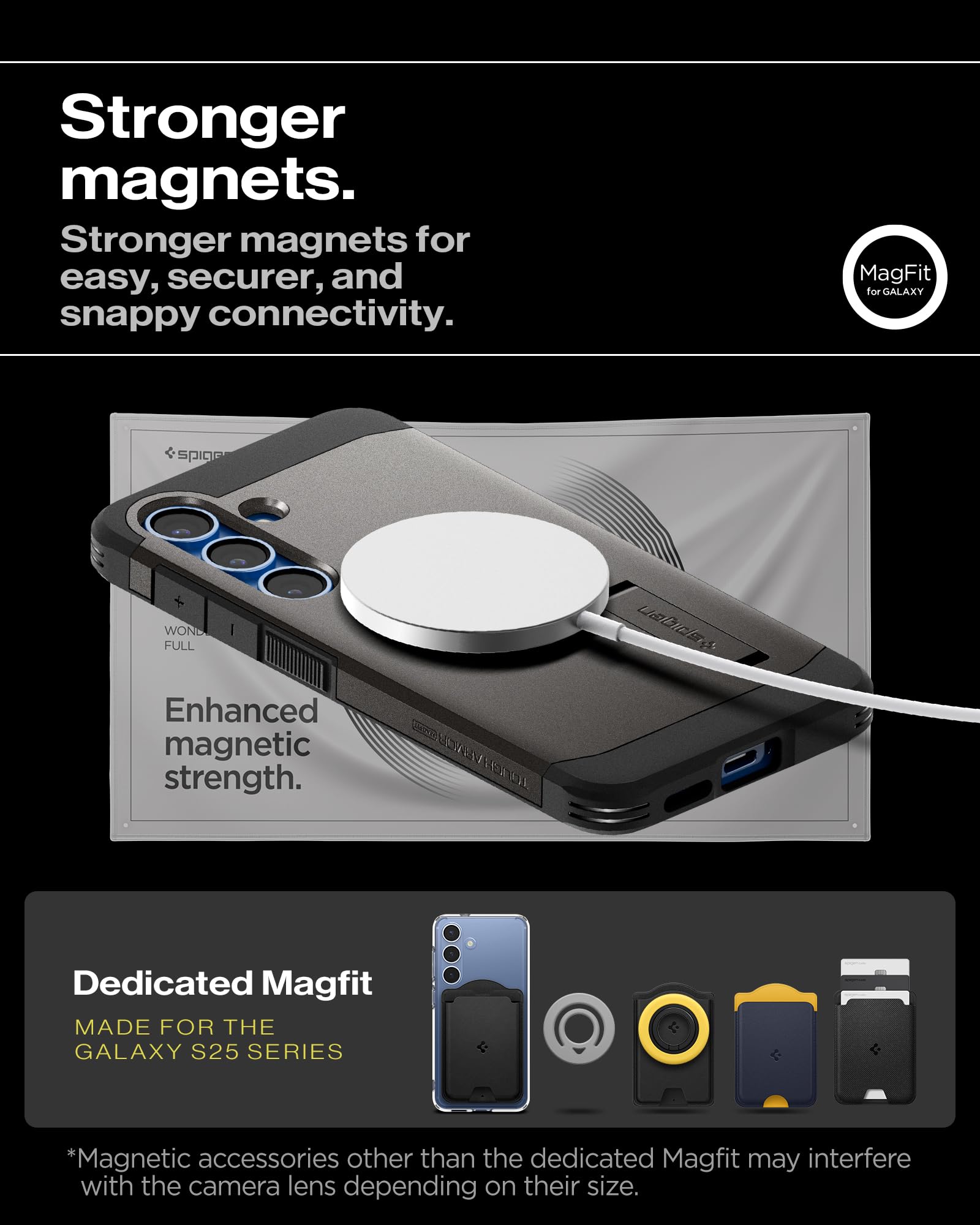Foto 8 pulgar | Funda Spigen Tough Armor (ai) Magfit Para Samsung Galaxy S25+ - Venta Internacional.