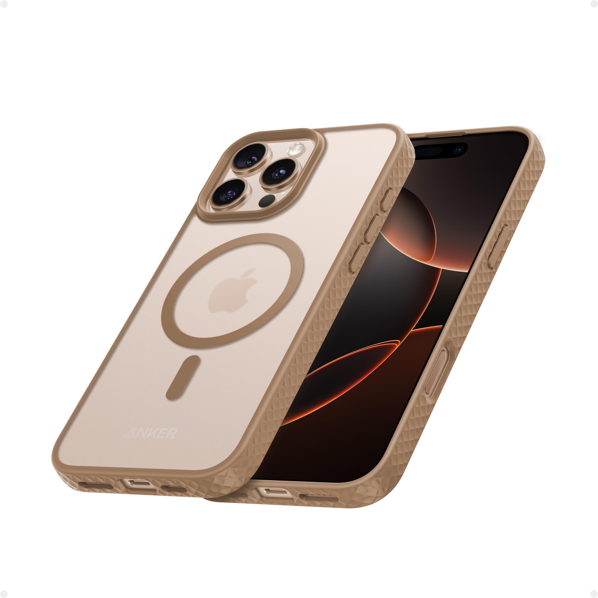 Funda De Teléfono Anker Maggo Matte Magnetic Para Iphone 16 Pro Max - Venta Internacional.