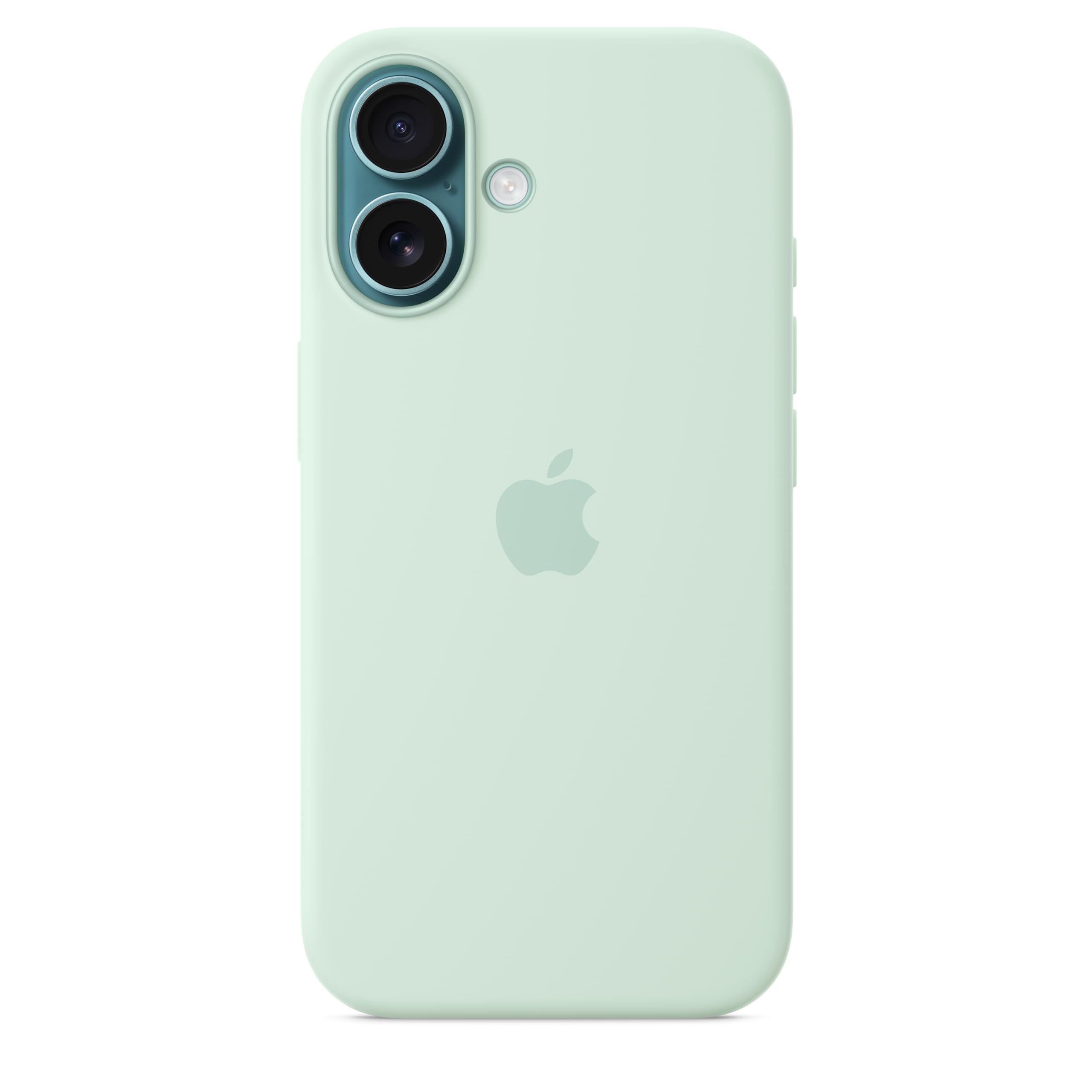 Funda Para Teléfono Apple Iphone 16 De Silicona Con Magsafe Aquamarine - Venta Internacional.