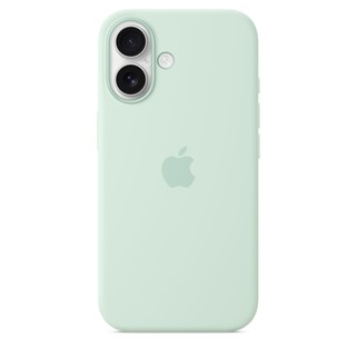 Foto 4 | Funda Para Teléfono Apple Iphone 16 De Silicona Con Magsafe Aquamarine - Venta Internacional.