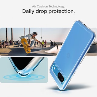 Foto 5 | Funda Spigen Ultra Hybrid Para Pixel 8a (2024), Transparente - Venta Internacional.