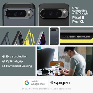 Foto 2 | Funda Spigen Tough Armor Para Pixel 9 Pro Xl Con Soporte - Venta Internacional.