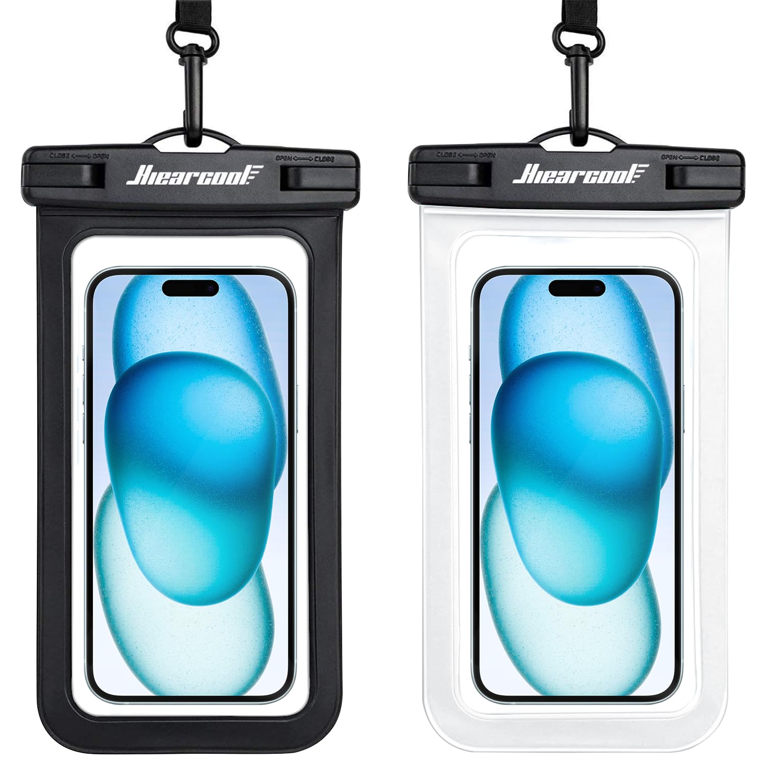 Foto 2 pulgar | Funda Impermeable Hiearcool Universal Para Iphone, Color Negro - Venta Internacional.
