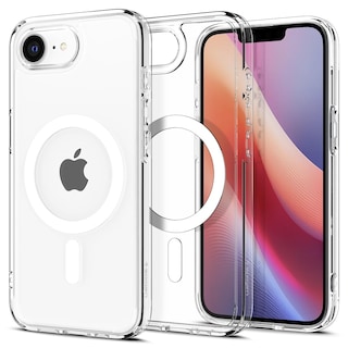 Foto 1 | Funda Spigen Ultra Hybrid Magfit Para Iphone 16e, Color Blanco Transparente - Venta Internacional.