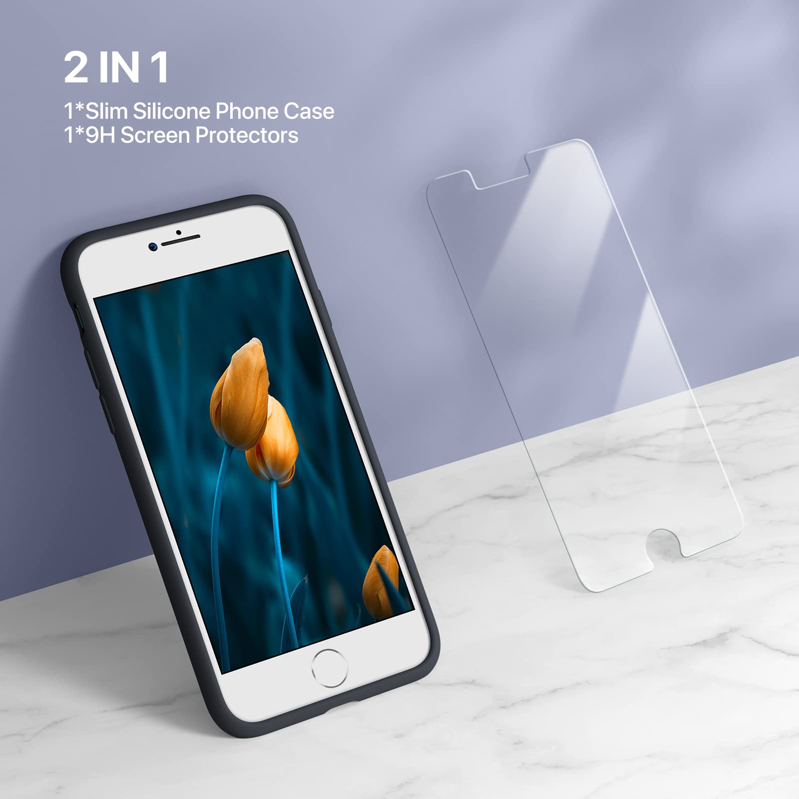 Foto 3 pulgar | Funda De Teléfono Miracase Ultra Slim Para Iphone Se 2022/2020/7/8 - Venta Internacional.