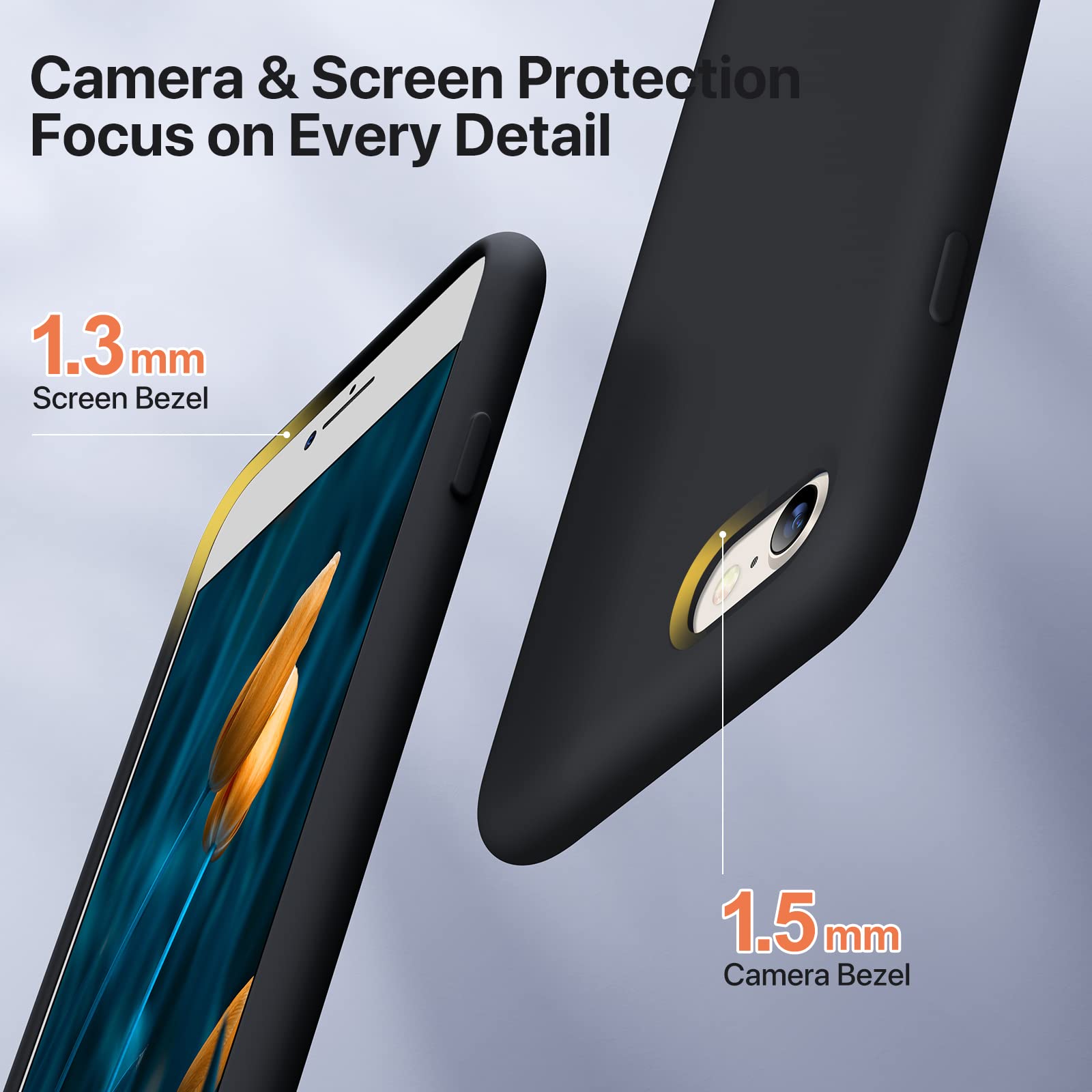 Foto 5 pulgar | Funda De Teléfono Miracase Ultra Slim Para Iphone Se 2022/2020/7/8 - Venta Internacional.