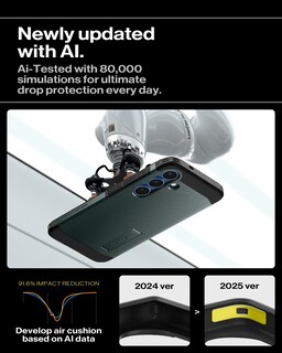 Foto 5 | Funda Spigen Tough Armor (ai) Magfit Para Samsung Galaxy S25+ - Venta Internacional.