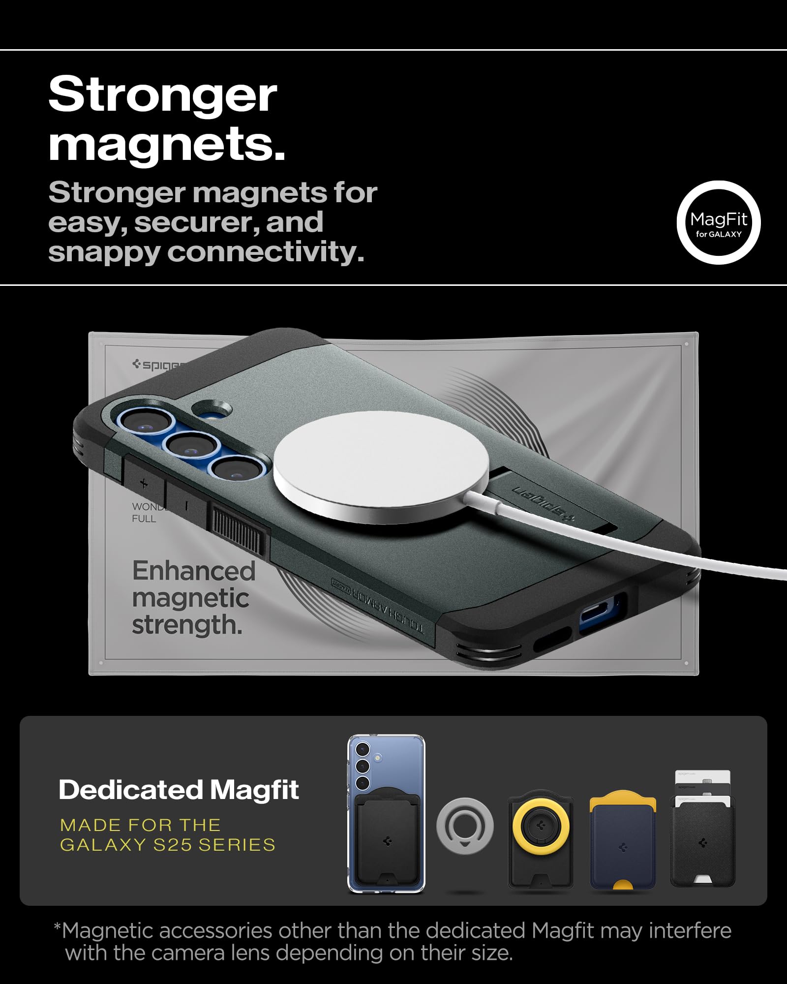 Foto 8 pulgar | Funda Spigen Tough Armor (ai) Magfit Para Samsung Galaxy S25+ - Venta Internacional.