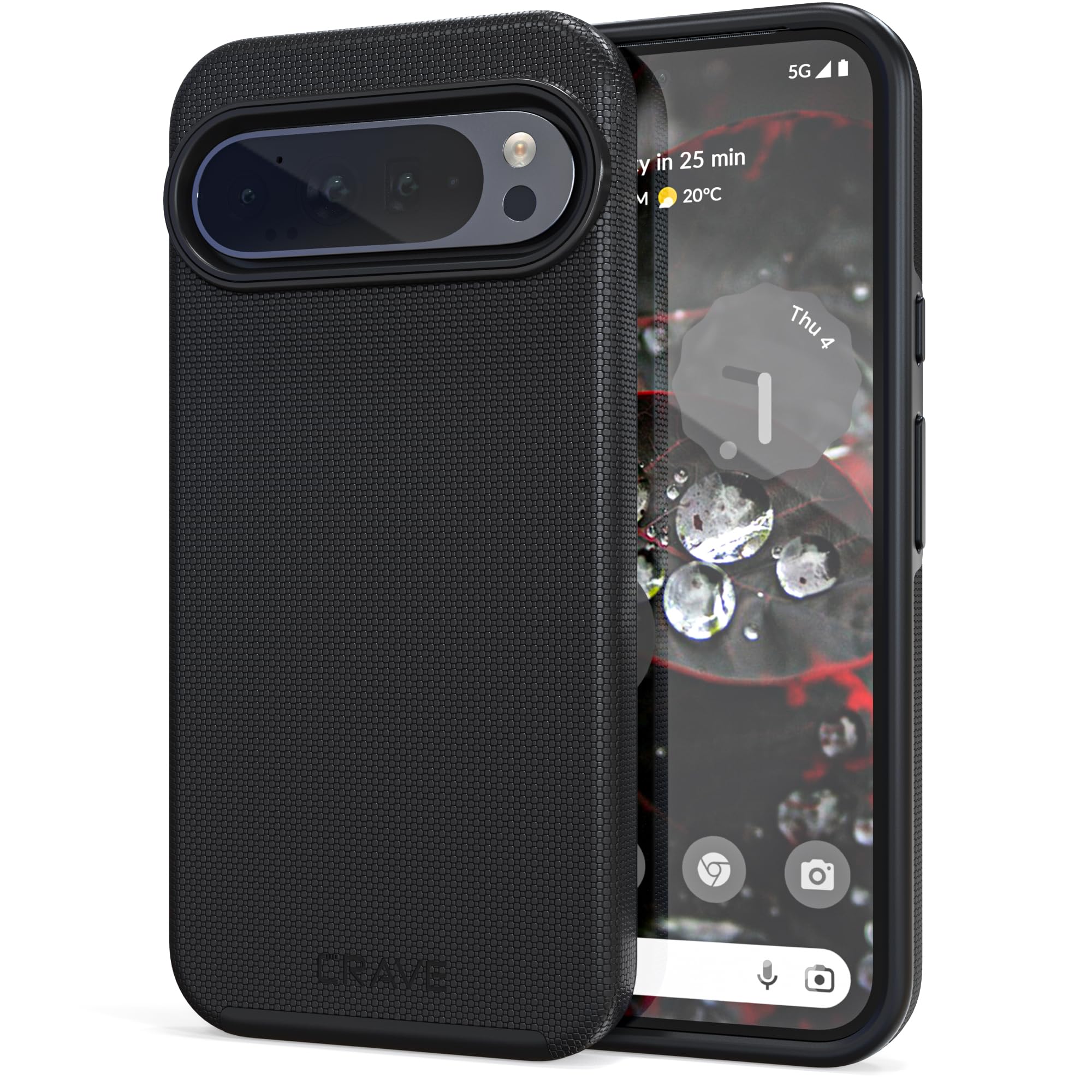 Foto 2 pulgar | Funda De Teléfono Crave Dual Guard Para Google Pixel 9 Pro Xl - Negro - Venta Internacional.