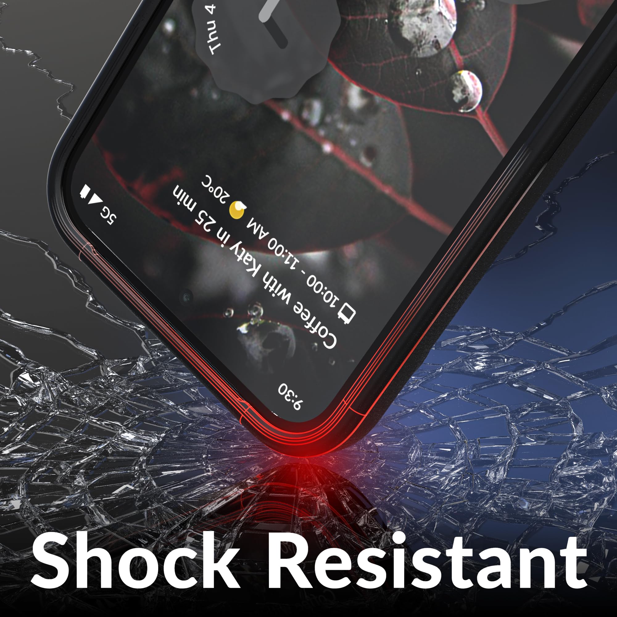 Foto 6 pulgar | Funda De Teléfono Crave Dual Guard Para Google Pixel 9 Pro Xl - Negro - Venta Internacional.