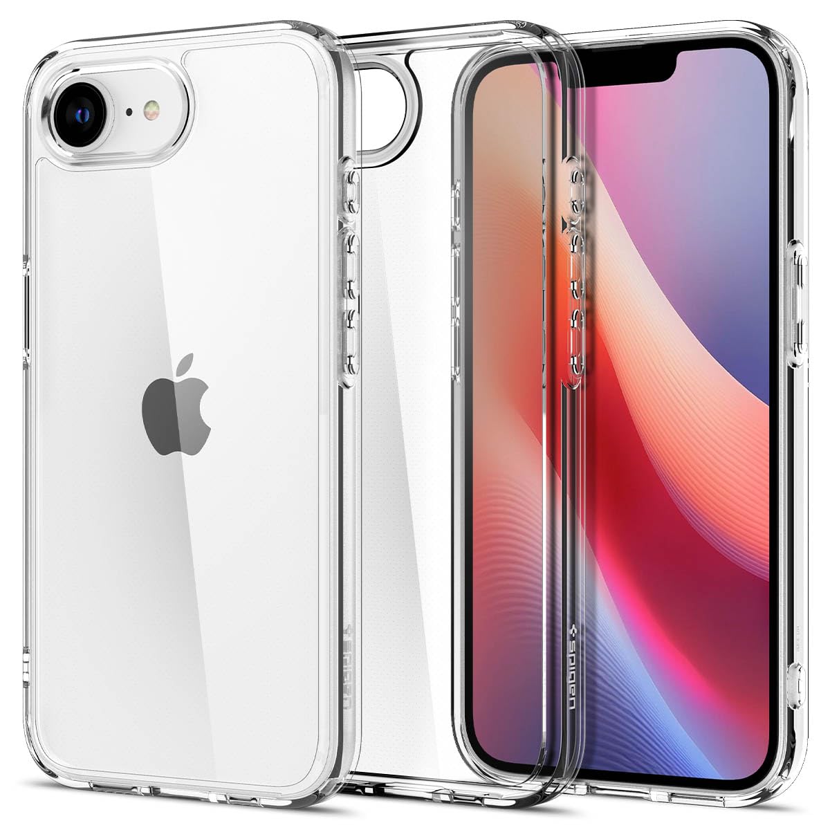 Foto 2 pulgar | Funda Spigen Ultra Hybrid Para Iphone 16e, Transparente - Venta Internacional.