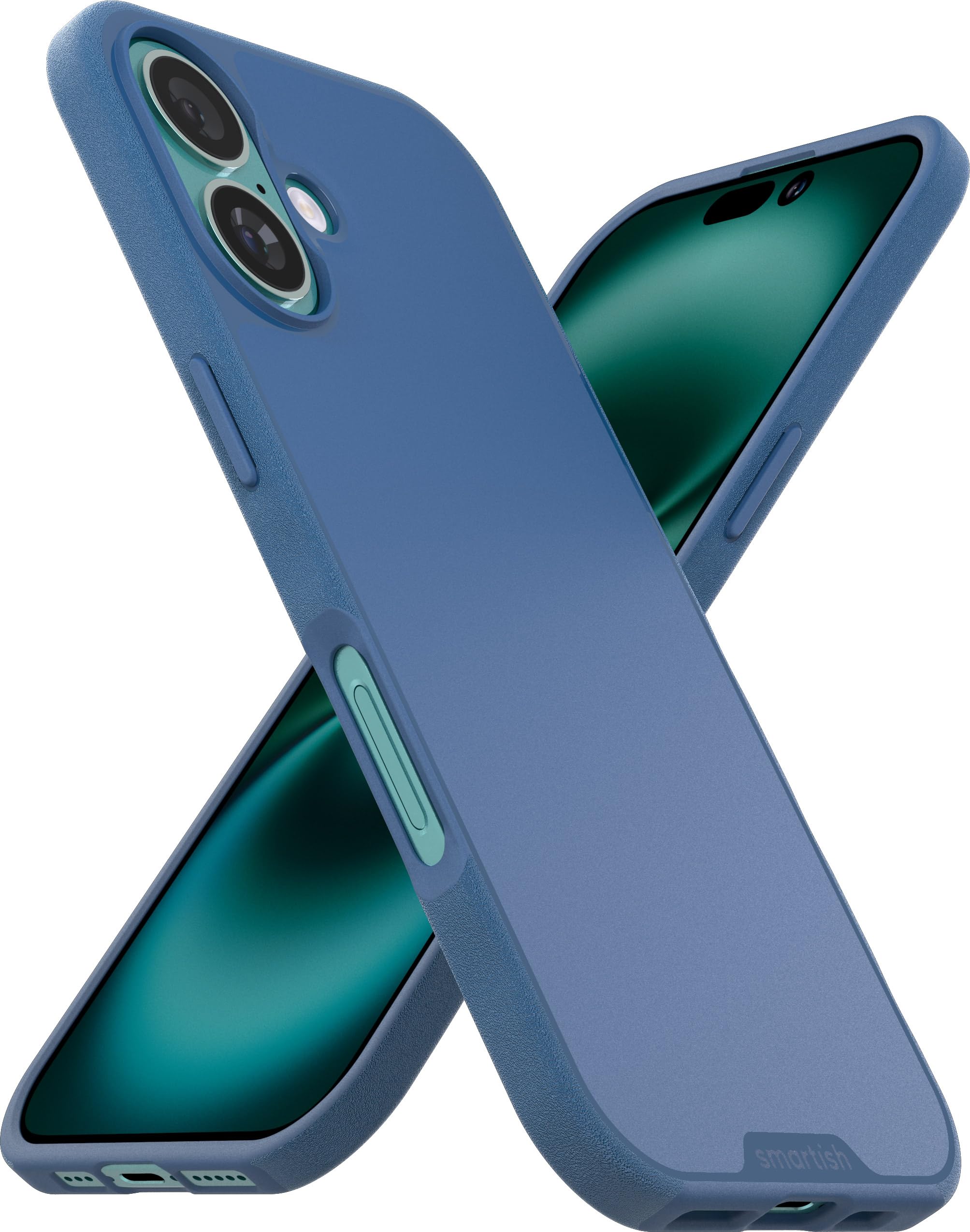 Foto 1 | Funda Smartish  Magnetic Gripmunk Para Iphone 16 Con Magsafe Blues - Venta Internacional.