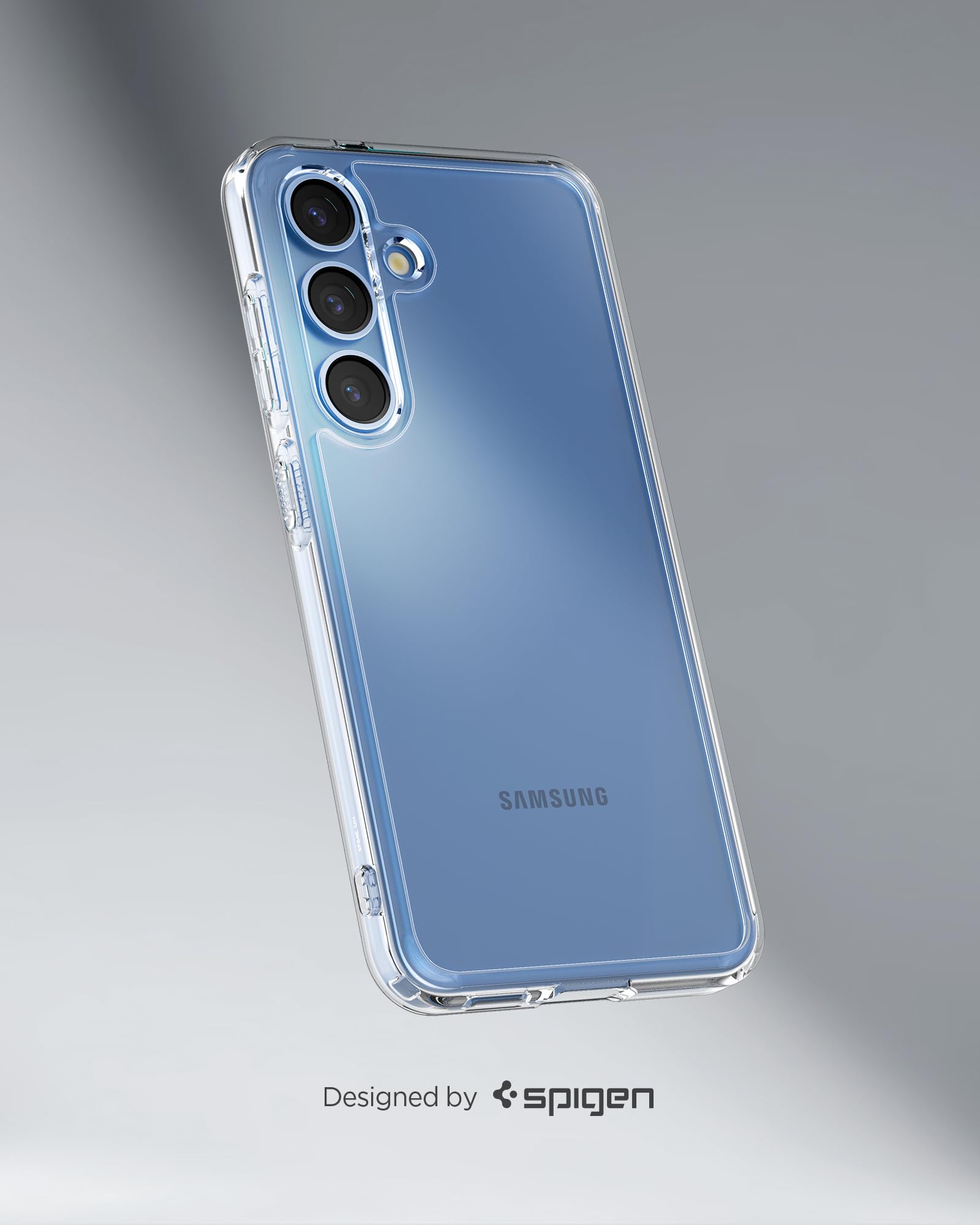 Foto 4 pulgar | Funda De Teléfono Spigen Ultra Hybrid Para Galaxy S25 Crystal Clear - Venta Internacional.
