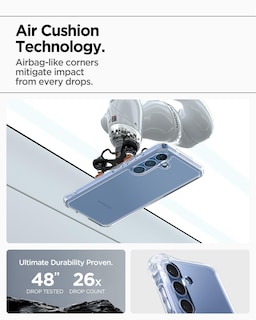 Foto 5 | Funda De Teléfono Spigen Ultra Hybrid Para Galaxy S25 Crystal Clear - Venta Internacional.