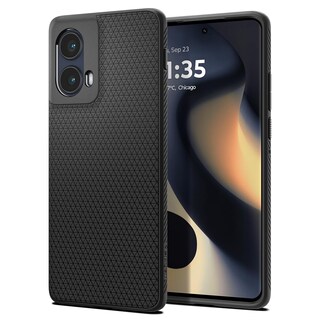 Foto 1 | Funda Spigen Liquid Air Para Motorola Edge 2024, Color Negro Mate - Venta Internacional.