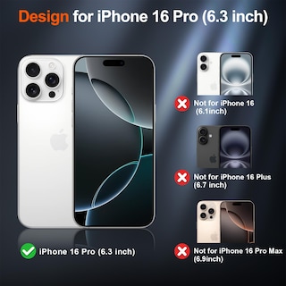 Foto 2 | Funda Magnética Supfine Para Iphone 16 Pro, Color Blanco Envejecido - Venta Internacional.