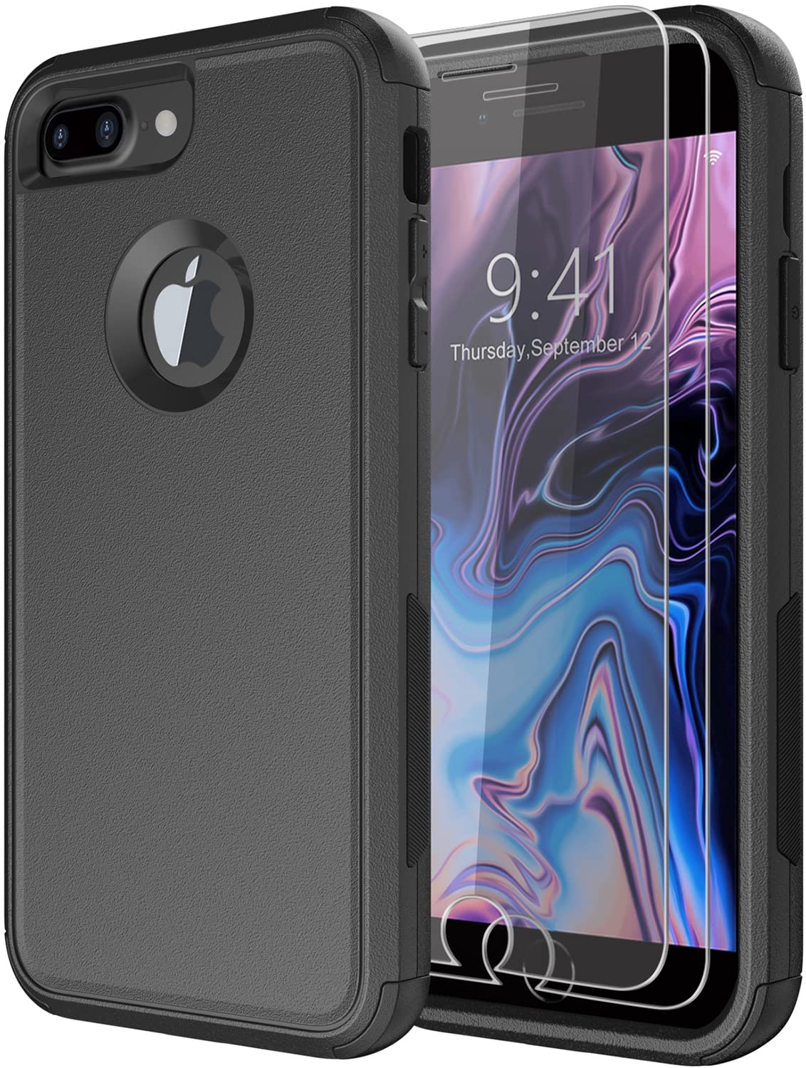 Foto 2 pulgar | Funda De Teléfono Diverbox Para Iphone 8 Plus/7 Plus Con Puerto De Pantalla. - Venta Internacional.