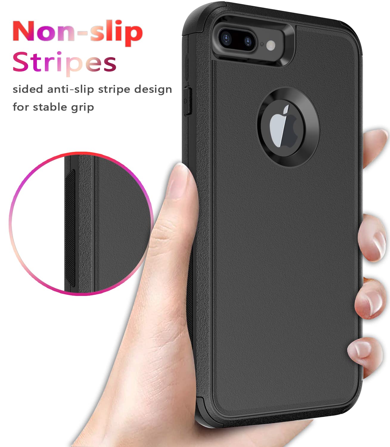 Foto 6 pulgar | Funda De Teléfono Diverbox Para Iphone 8 Plus/7 Plus Con Puerto De Pantalla. - Venta Internacional.