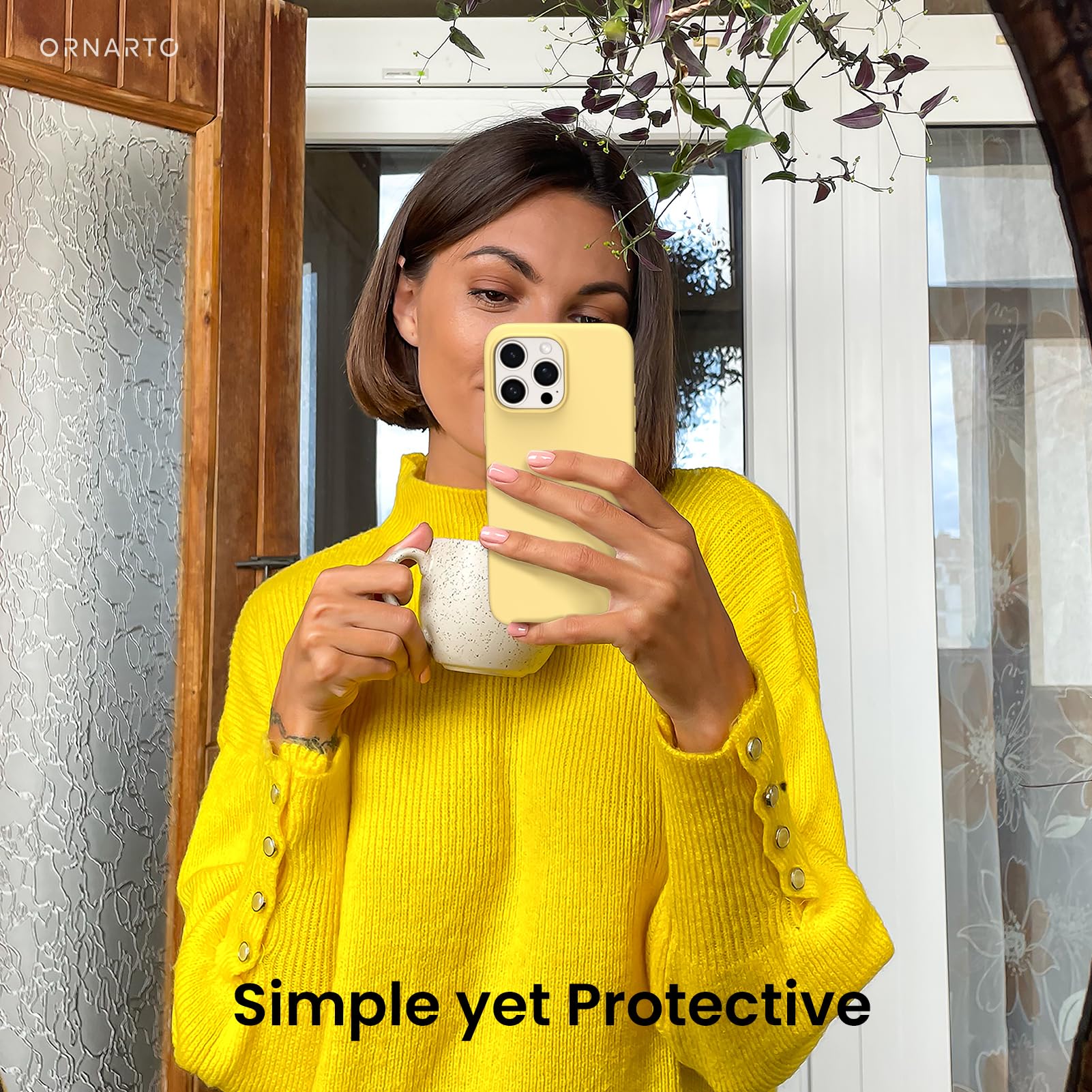 Foto 7 pulgar | Funda De Teléfono Ornarto Compatible Con Iphone 16 Pro Max De 6.9'' - Venta Internacional.