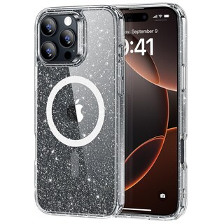 Foto 1 | Funda De Teléfono Esr Para Iphone 16 Pro Max Con Magsafe Clear Shimmer - Venta Internacional.