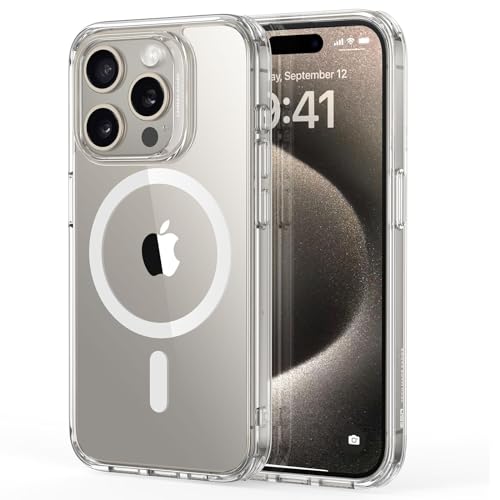 Foto 5 pulgar | Funda De Teléfono Esr Para Iphone 16 Pro Max Con Magsafe Clear Shimmer - Venta Internacional.