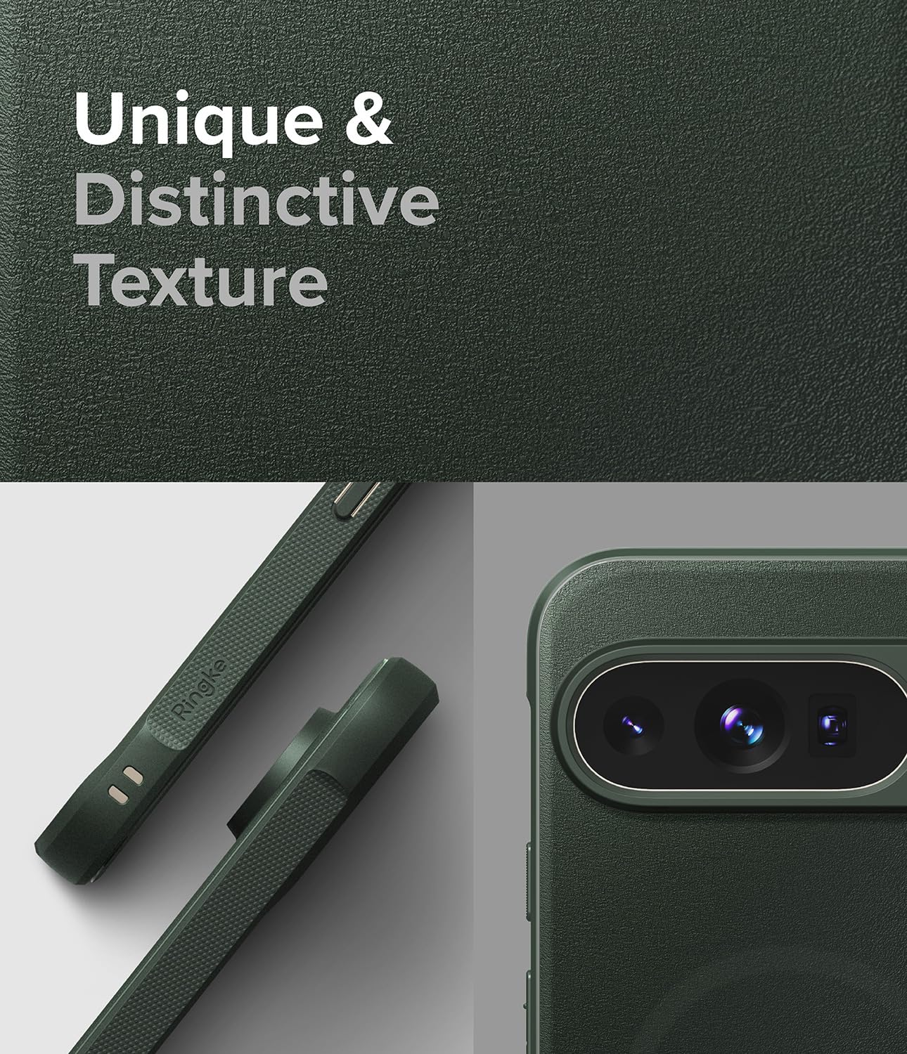 Foto 5 pulgar | Funda Magnética Ringke Onyx Verde Oscuro Para Google Pixel 9 Pro - Venta Internacional.