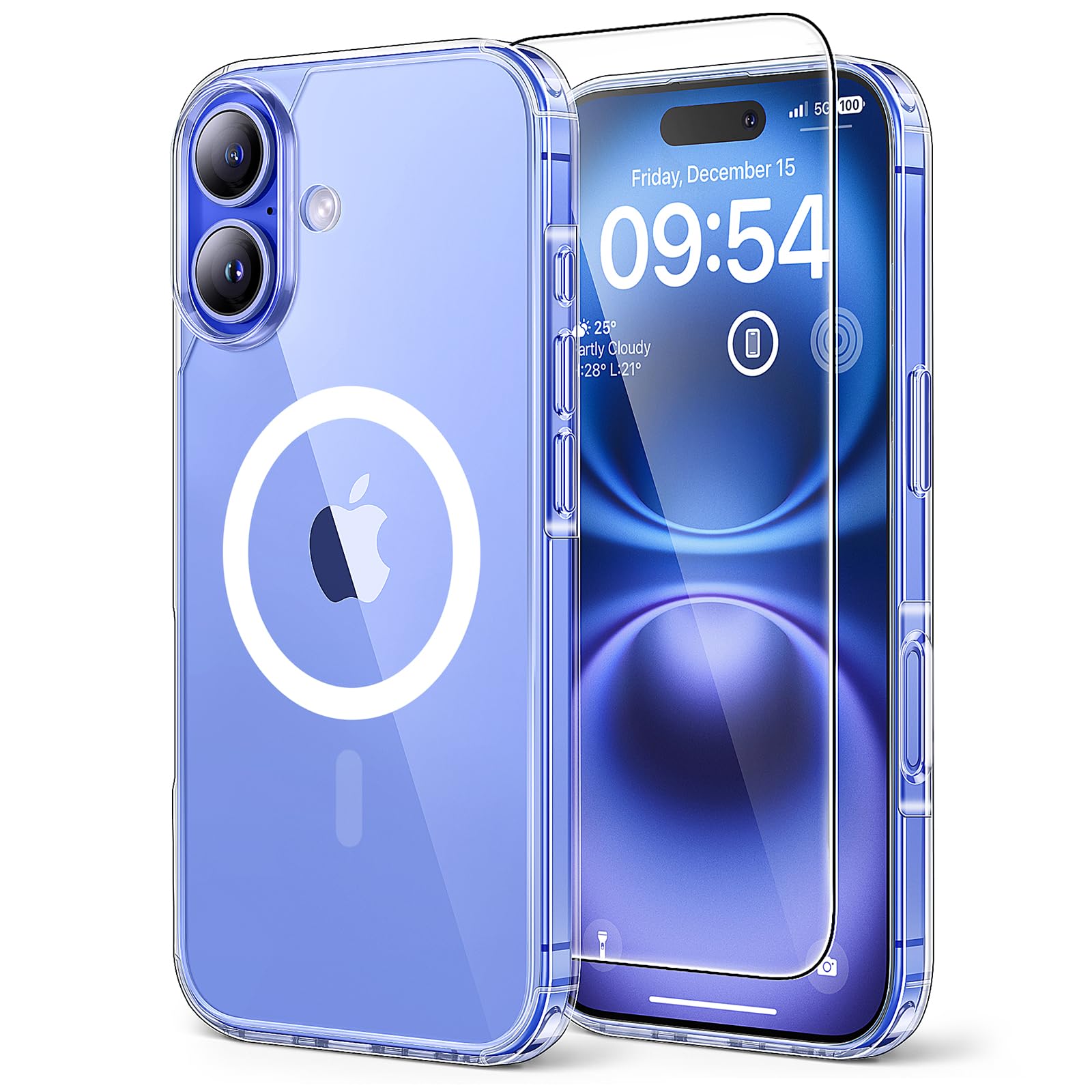 Funda De Teléfono Tauri 3 En 1 Para Iphone 16 Con 2 Protectores De Pantalla - Venta Internacional.