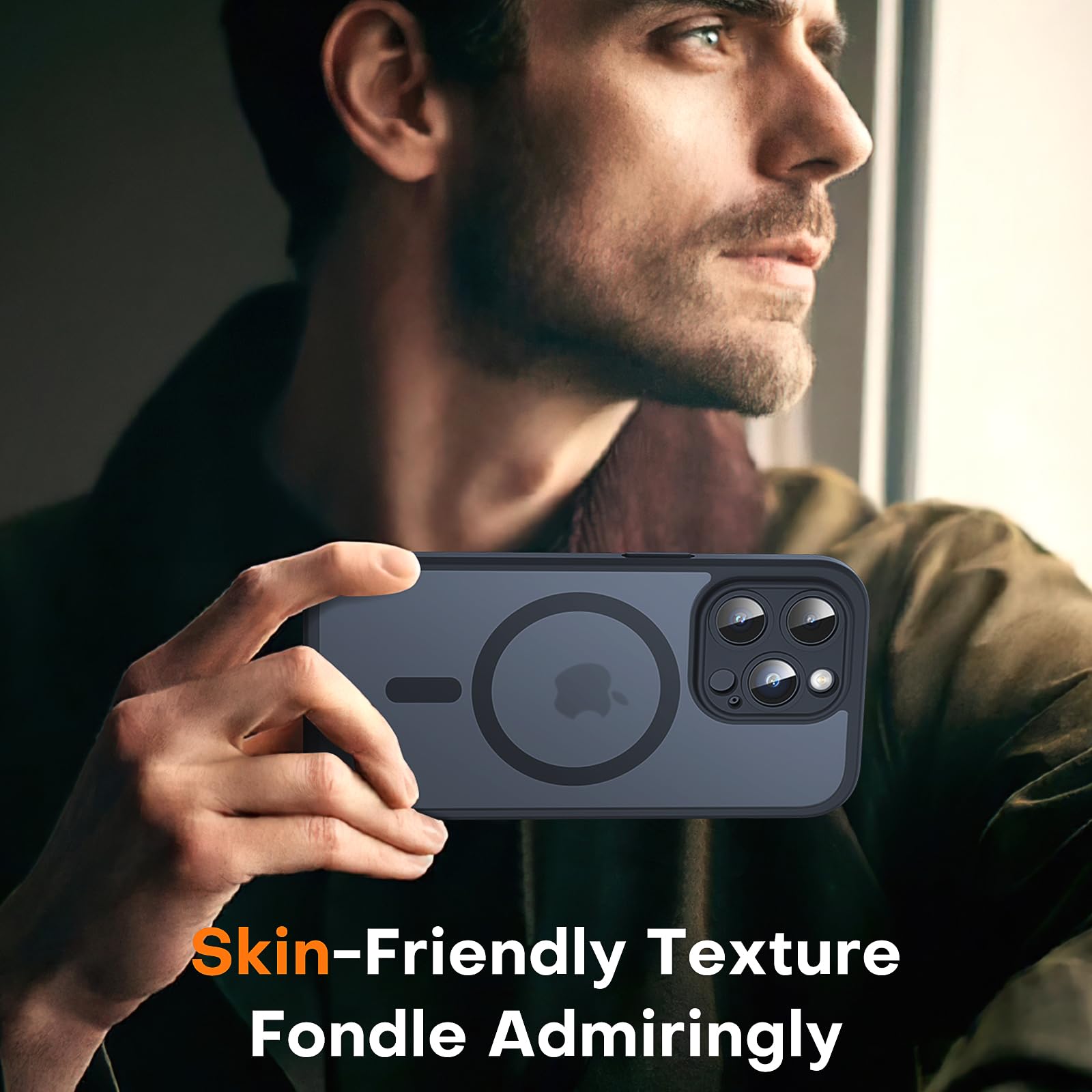 Foto 6 | Funda Tocol Magnetic 3 En 1 Para Iphone 14 Pro Max De 6.7 Pulgadas, Color Negro - Venta Internacional.