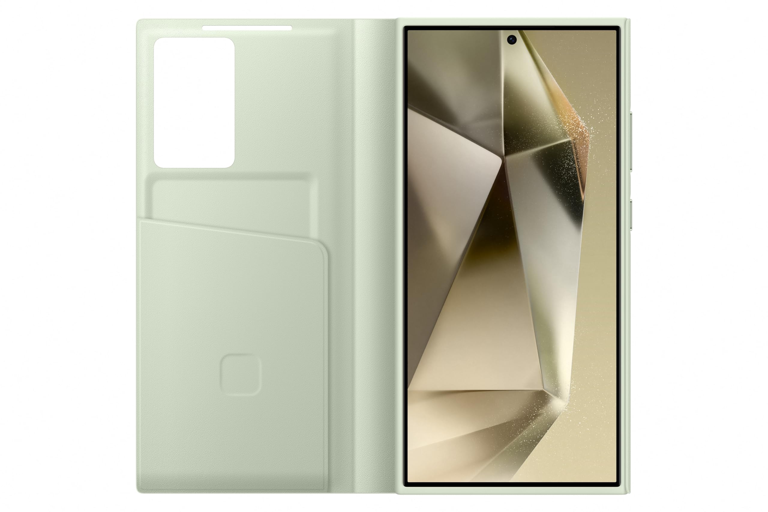 Foto 3 pulgar | Funda Smart View Wallet Para Samsung Galaxy S24, Color Verde Claro - Venta Internacional.